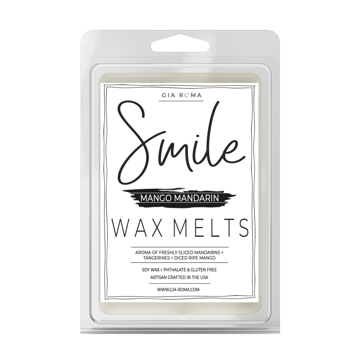 Mango Mandarin Scented Wax Melts Pack Refreshing Mandarin Tangerine Mango Aroma Long Lasting Home Fragrance