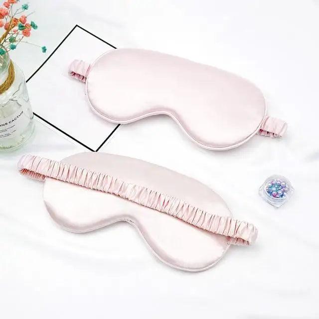Soft  Silk Sleep Eye Mask Portable Travel Eye Patch Nap Eye Patch Super Smooth Eye Mask Eye Cover Sleeping Mask Night