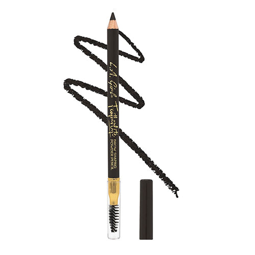 L.A. GIRL Crayon Poudre Sculpte Sourcils Featherlite - Noir Doux