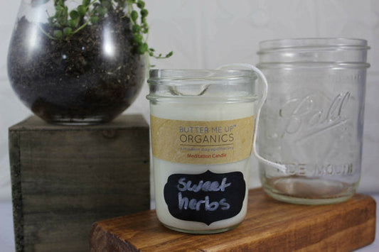 Bougie parfumée en cire de soja, huile essentielle, pot Mason, longue durée de combustion