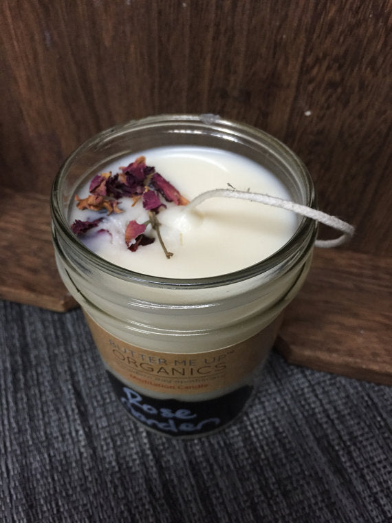 Soy Wax Essential Oil Candle Mason Jar Long Burn Aromatic