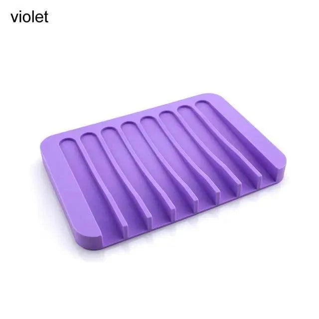 Sponge Holder PP Wheat Straw Storage Rack Drain Soap Box Tray Soapbox 1 Pcs Shower Soap Tray Tool Soap Dish Plate Holder Waterfall Draining Soap Sponge Holder for Shower Kitchen Sink Bathroom Laundry Countertop Face Body Bath Soap, Soap-Saving Dish