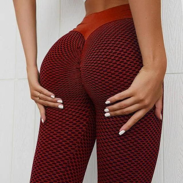 Sport Women Fitness Tight High Waist Push Up Breathable Leggings Fitness Gym Yoga Girls Pants For Sports