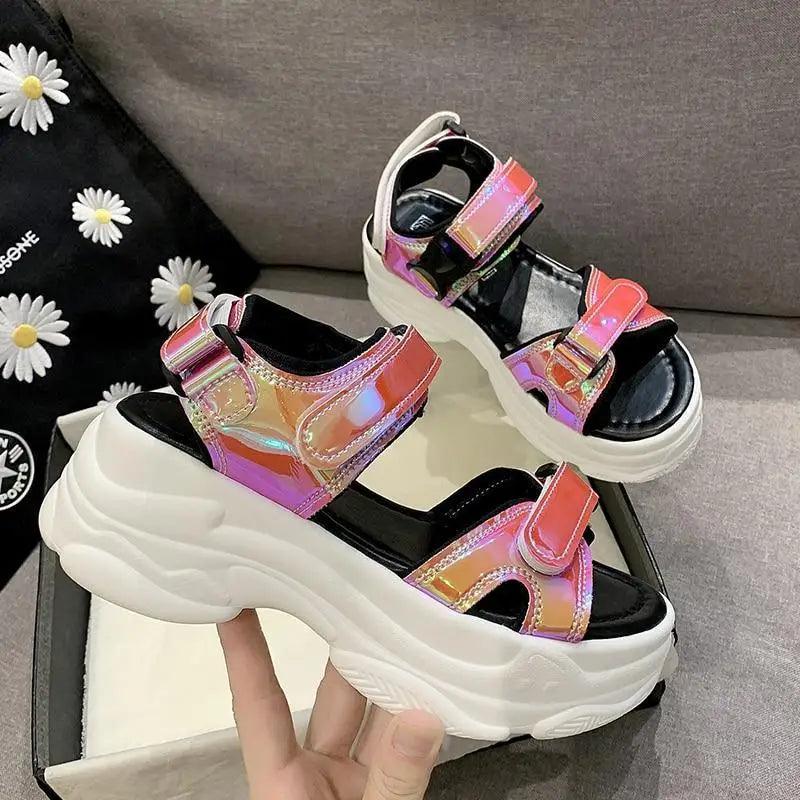 Sport Womens Colorful Sandals Cool Beach Fashion High Comfortable Stylish Women Sandals