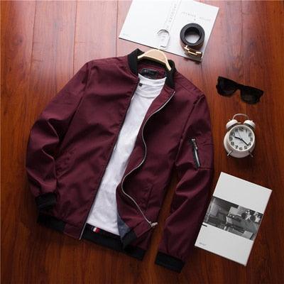 Frühling Herren Klassische Jacke Männlich Freizeit Elegant Slim Fit Mäntel Jacke Männlich Freizeit Hip Hop Slim Fit Herren Herbst Plus Size Leichte Kleidung