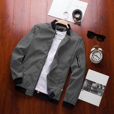 Veste classique de printemps pour homme, manteau élégant et décontracté, coupe ajustée, style hip-hop, pour homme, automne, grande taille, vêtement léger.