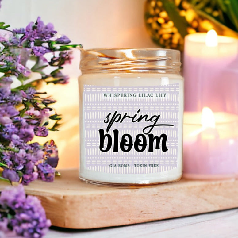 Lilac Lily Spring Perfume Spray - Floral Garden Scent, Delicate Bloom Fragrance