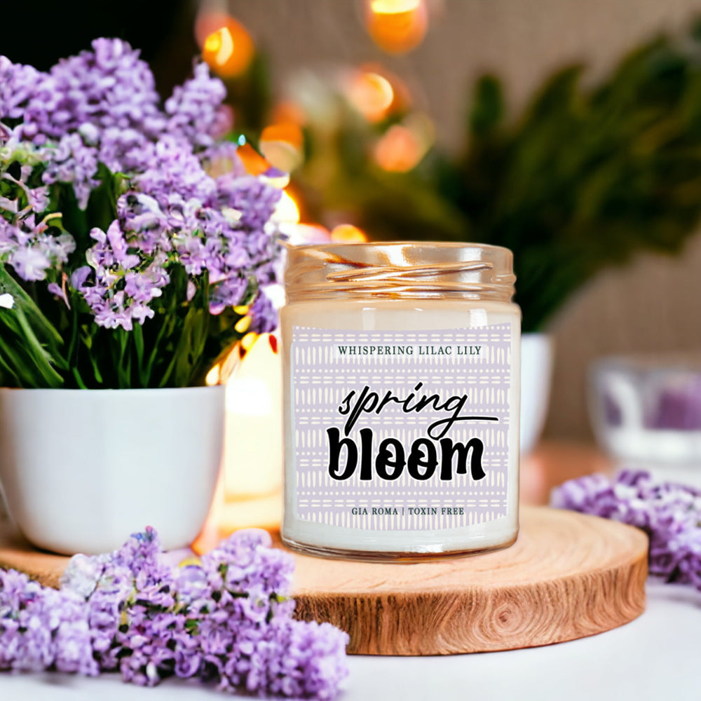 Lilac Lily Spring Perfume Spray - Floral Garden Scent, Delicate Bloom Fragrance