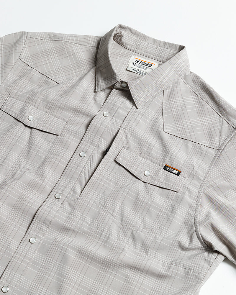 Deke SS-Shirt – Storm Grey