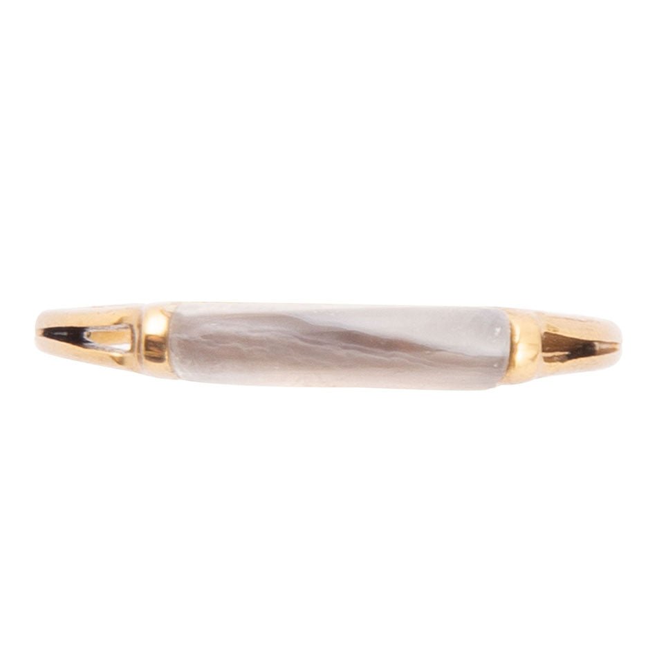 Stapelbarer Botswana-Achat-Ring