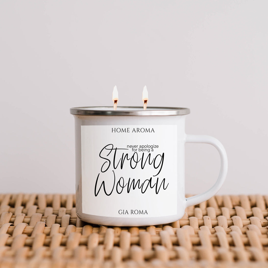 Mothers Day Candle Mug 16oz Reusable Metal Candle Soy Gift