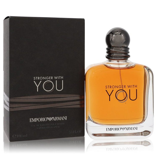 Stronger With You von Giorgio Armani Eau De Toilette Spray 100 ml für Herren