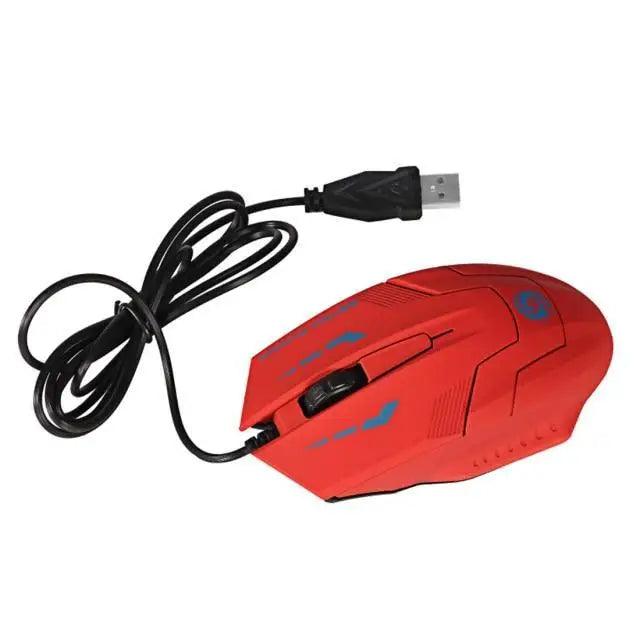 Stylish  3 Buttons Colorful Optical USB Wired Mouse  Wired Gaming Mouse with 2400DPI High Precision Mouse Buttons