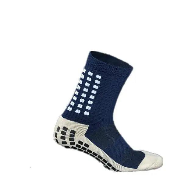 Stylish New Sports Anti Slip Soccer Socks Cotton Football Grip Socks For Men Breathable Sports Running Cycling Socks For Men