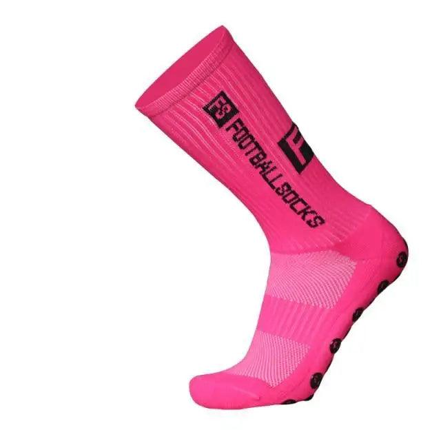 Stylish New Sports Anti Slip Soccer Socks Cotton Football Grip Socks For Men Breathable Sports Running Cycling Socks For Men