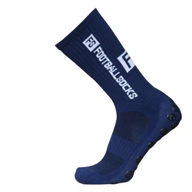 Stylish New Sports Anti Slip Soccer Socks Cotton Football Grip Socks For Men Breathable Sports Running Cycling Socks For Men