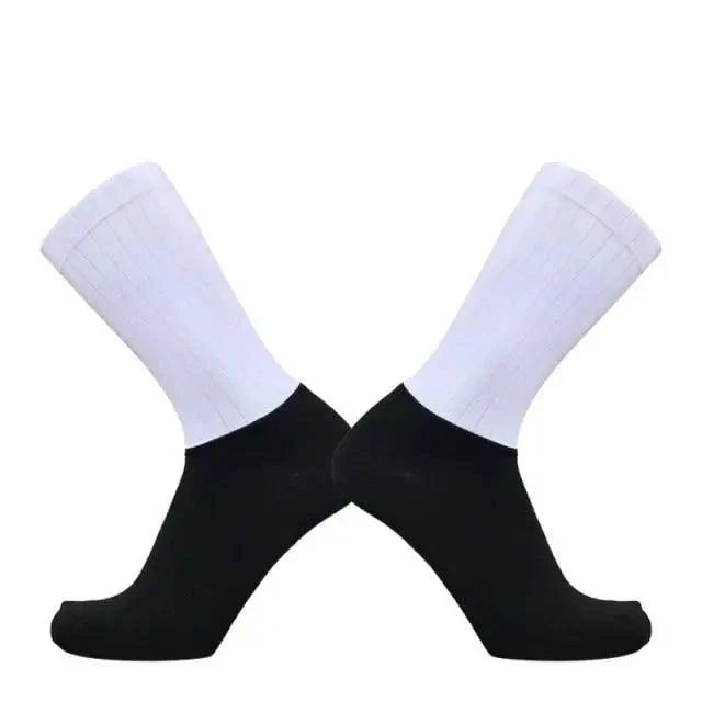 Stylish Summer  Breathable Cycling Socks For Men Anti Slip Seamless Sports Cycling Socks For Men Modern Design Running Sports Socks