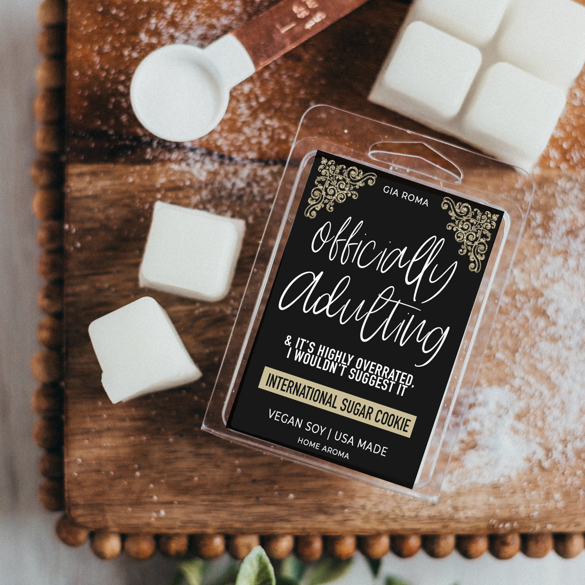 International Sugar Cookie Scented Candle Sweet Vanilla Sugar Bakery Holiday Nostalgia Fragrance