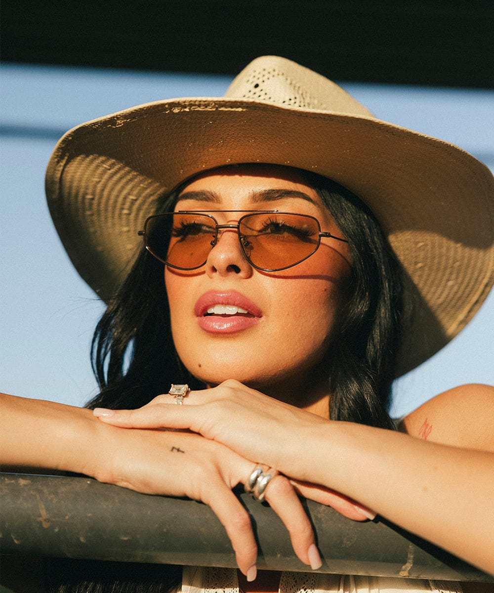 Lunettes de soleil aviateur Sienna