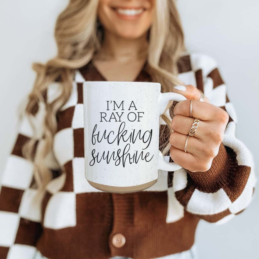 16oz Inspirational Ceramic Coffee Mug Motivational Morning Prayer Mug Sunrise Determination