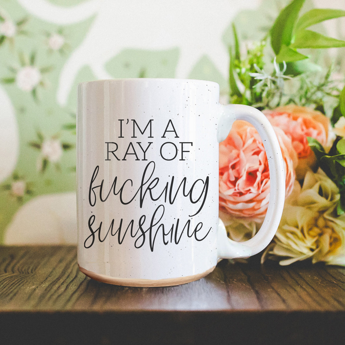 16oz Inspirational Ceramic Coffee Mug Motivational Morning Prayer Mug Sunrise Determination