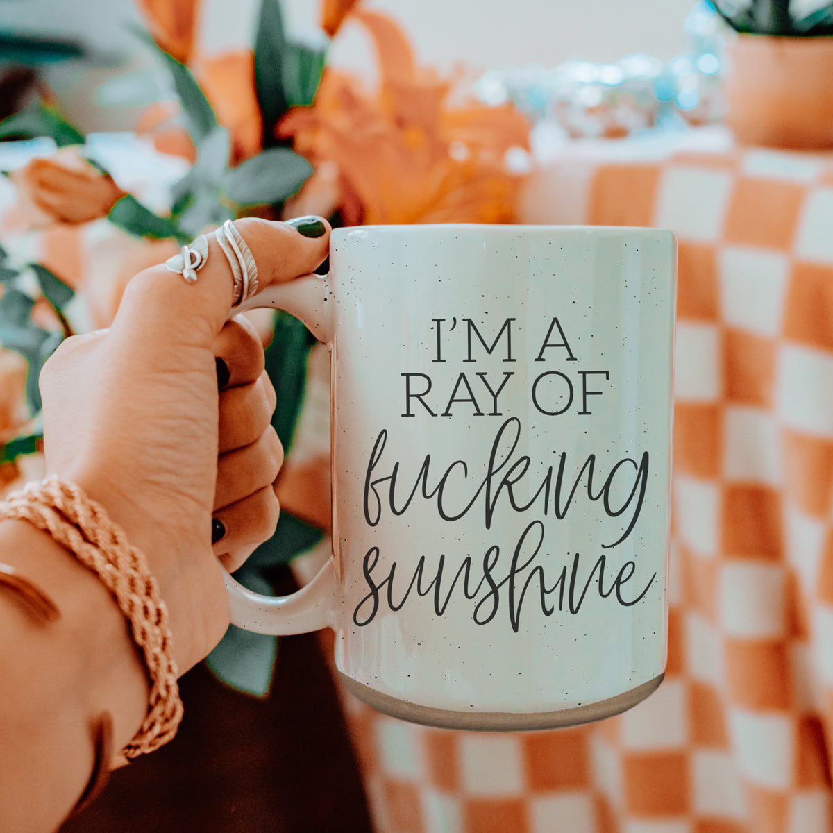 16oz Inspirational Ceramic Coffee Mug Motivational Morning Prayer Mug Sunrise Determination