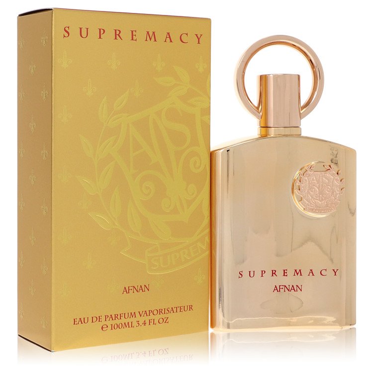 Supremacy Gold par Afnan Eau De Parfum Vaporisateur (Unisexe) 100 ml pour Homme