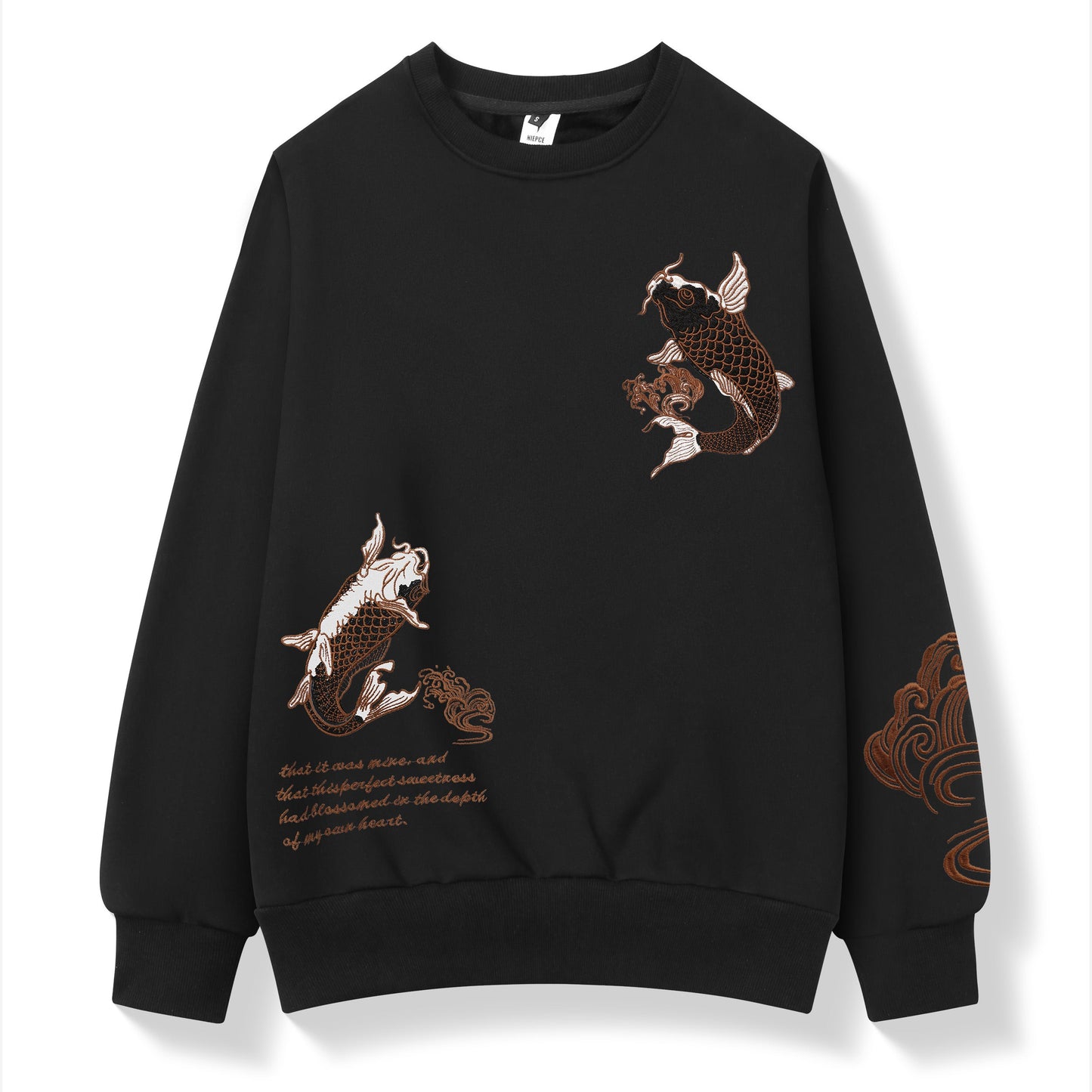 SW9014 Destiny Koi Bestickter Pullover