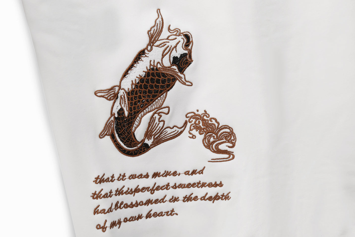 SW9014 Destiny Koi Bestickter Pullover