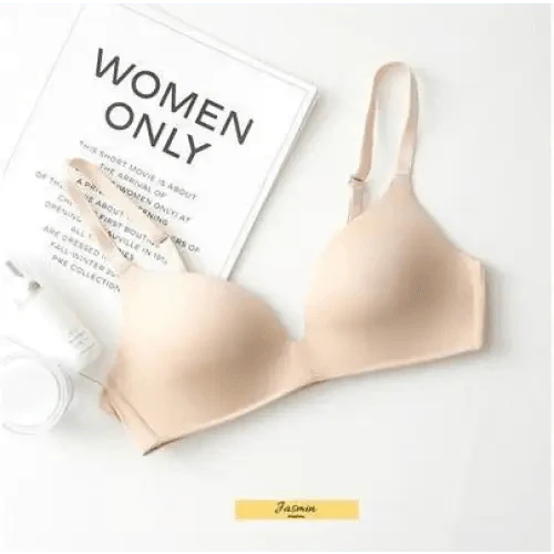Seamless Bras for Women Push Up Bra No Wire Brassiere A B Cup Underwear Bra Three Quarters 3/4 Cup Thin Soft Sexy