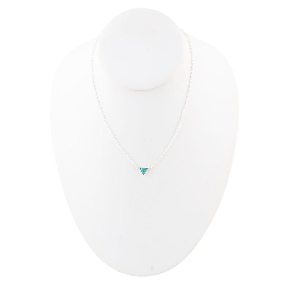 Collier Trident en Turquoise et Argent Sterling