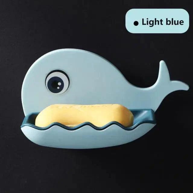 Unique Design Leaf Shape Soap Box Drain Soap Holder Box Bathroom Accessories Toilet Laundry Soap Box Bathroom Supplies Tray Gadgets