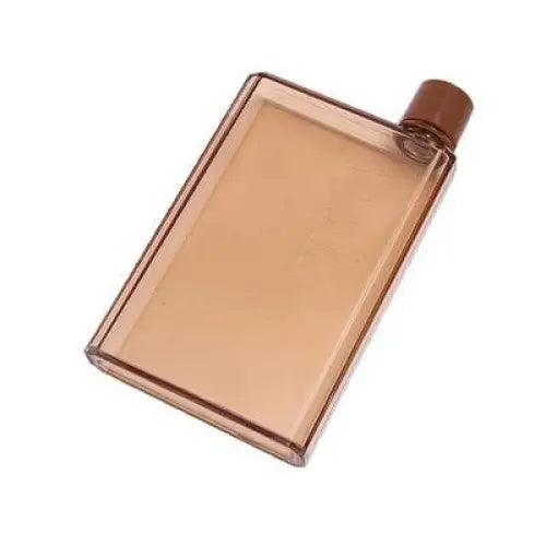 Unique Design Portable Book Paper Cup Botlte Flat Water Bottle Clear Paper Pad Water Bottle Flat Drinks Kettle Notebook Drink Bottle for Water