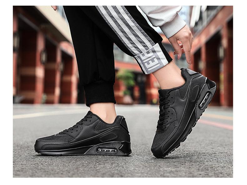 Unisex Air Cushion Sneaker Bunt Casual Fashion Joggingschuhe Outdoor Sportsneaker Schnürschuhe Unisex Walk Damen Air Athletic Laufschuhe