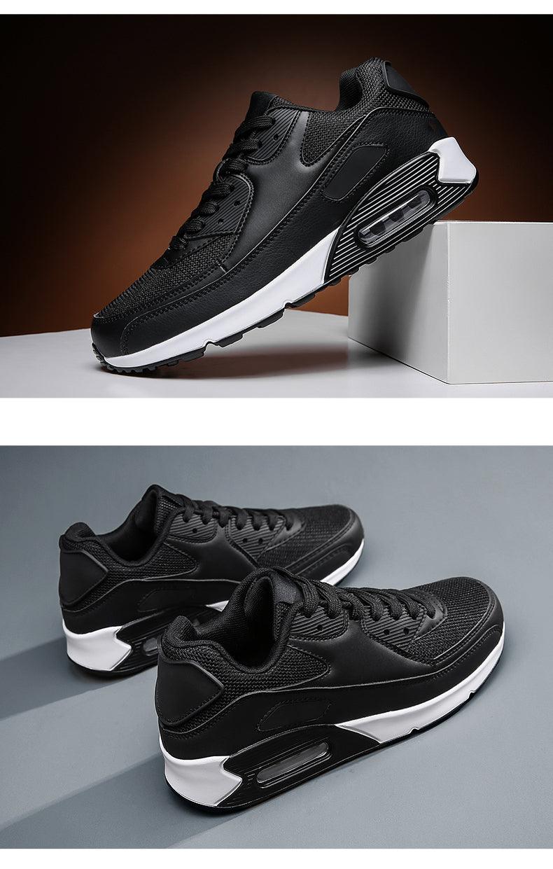Unisex Air Cushion Sneaker Bunt Casual Fashion Joggingschuhe Outdoor Sportsneaker Schnürschuhe Unisex Walk Damen Air Athletic Laufschuhe