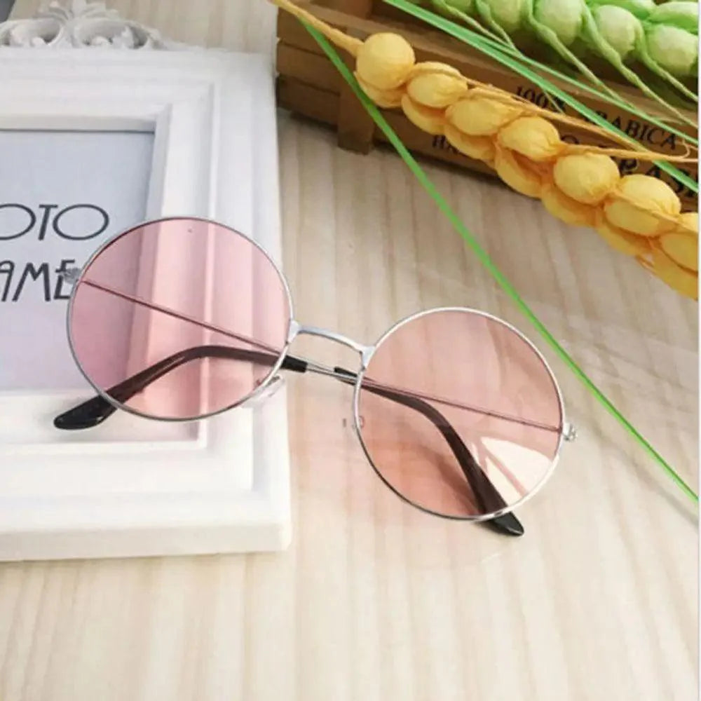 Unisex Retro Fashion Round Frame Polarized Sunglasses For Women And Men Unique Design Excellent Sun Glasses For Summer