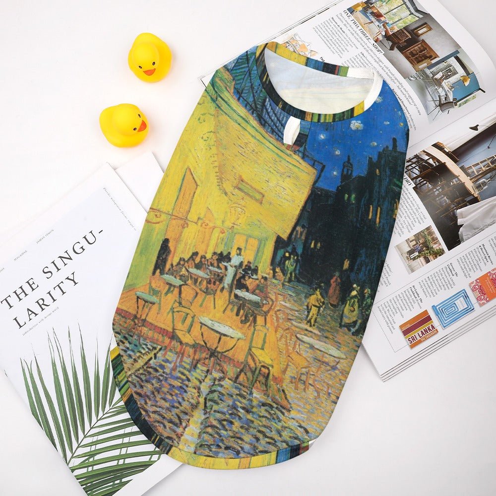 Van Gogh Cafe Terrace At Night Pet Vest