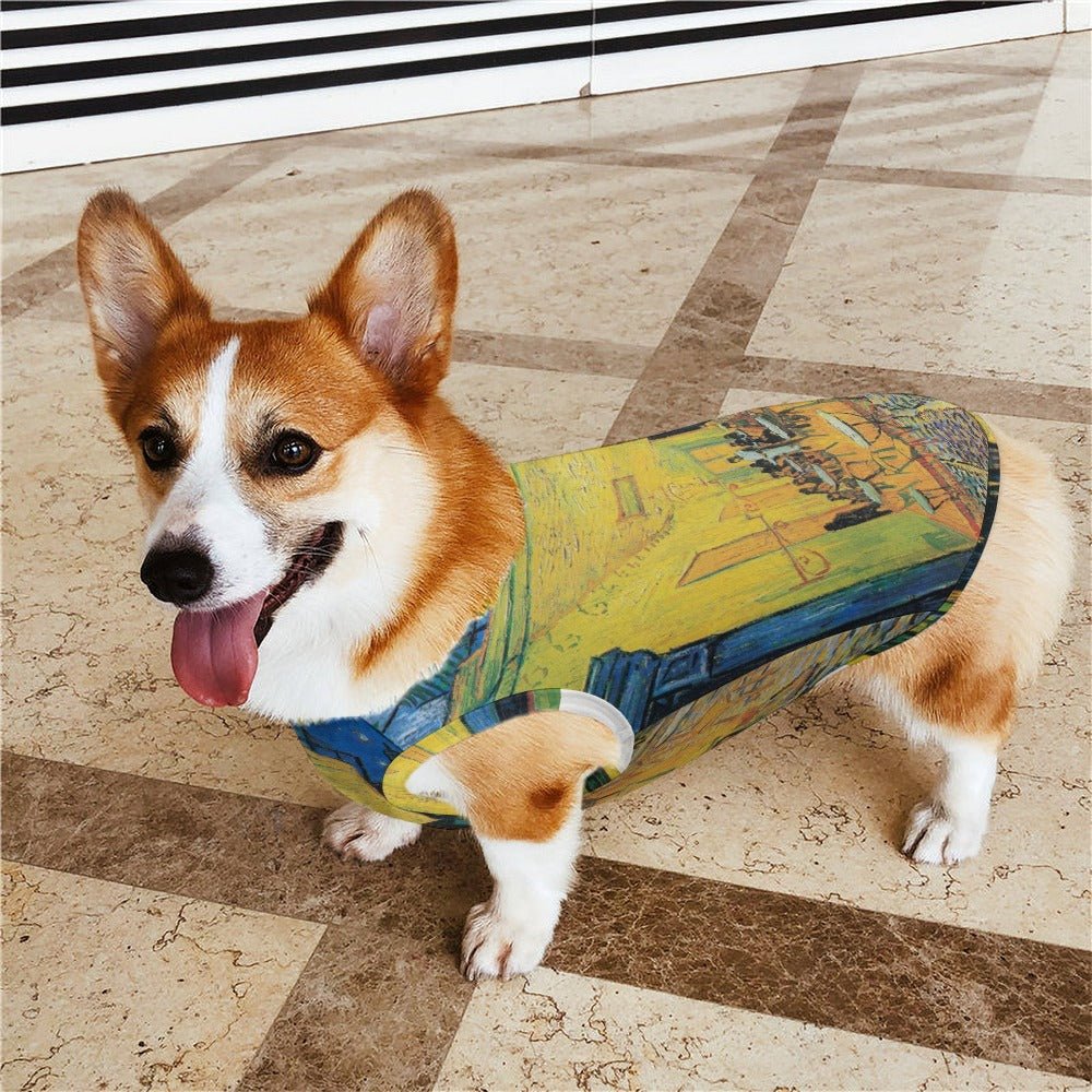 Van Gogh Cafe Terrace At Night Pet Vest