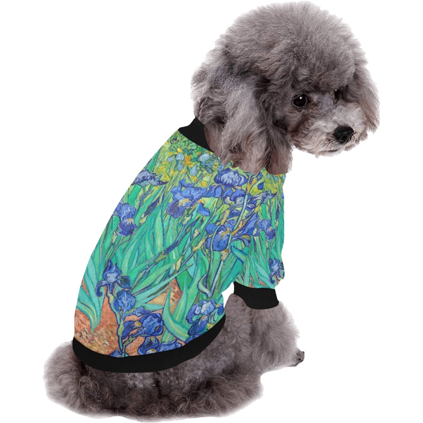 Van Gogh Irises Round Neck Shirt