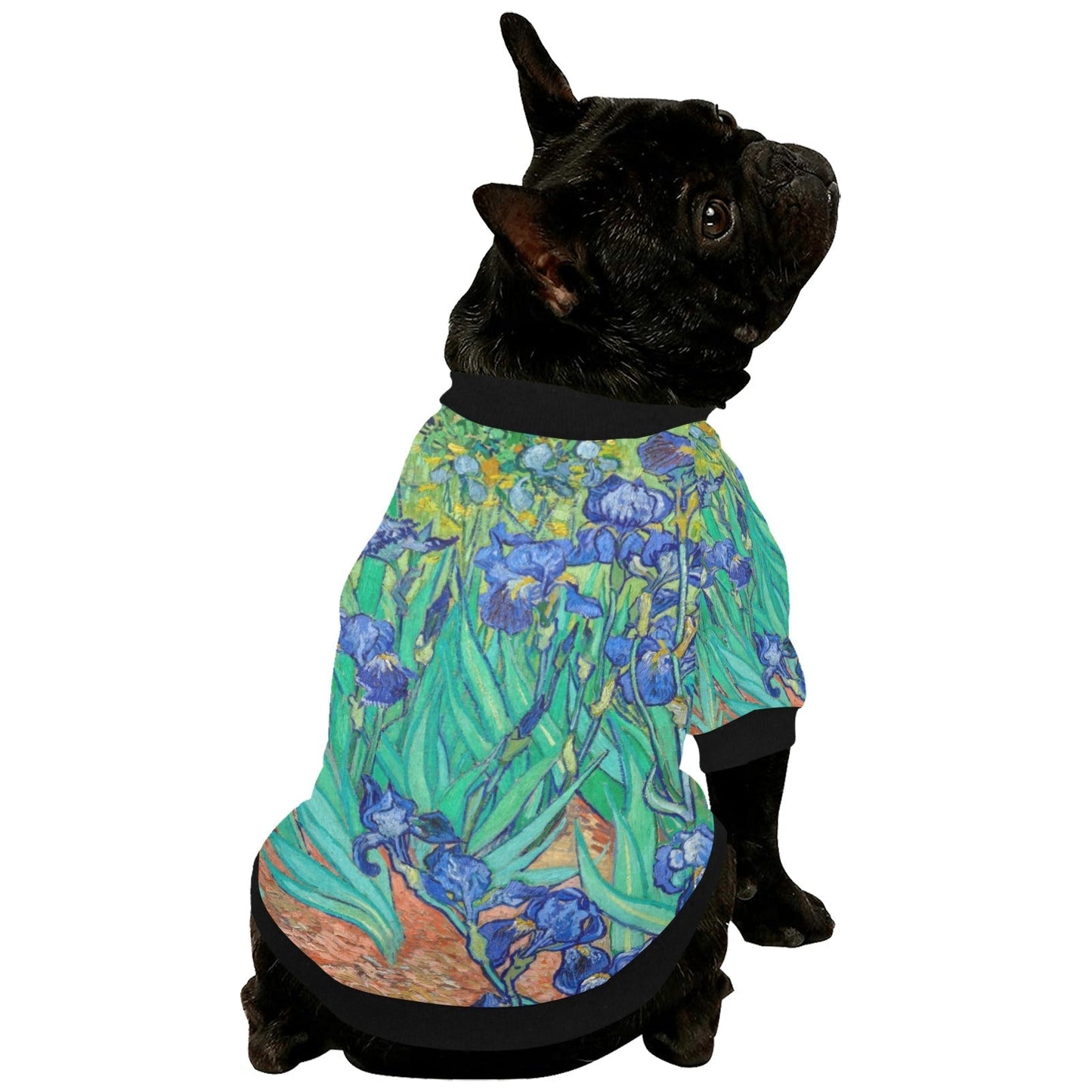 Van Gogh Irises Round Neck Shirt
