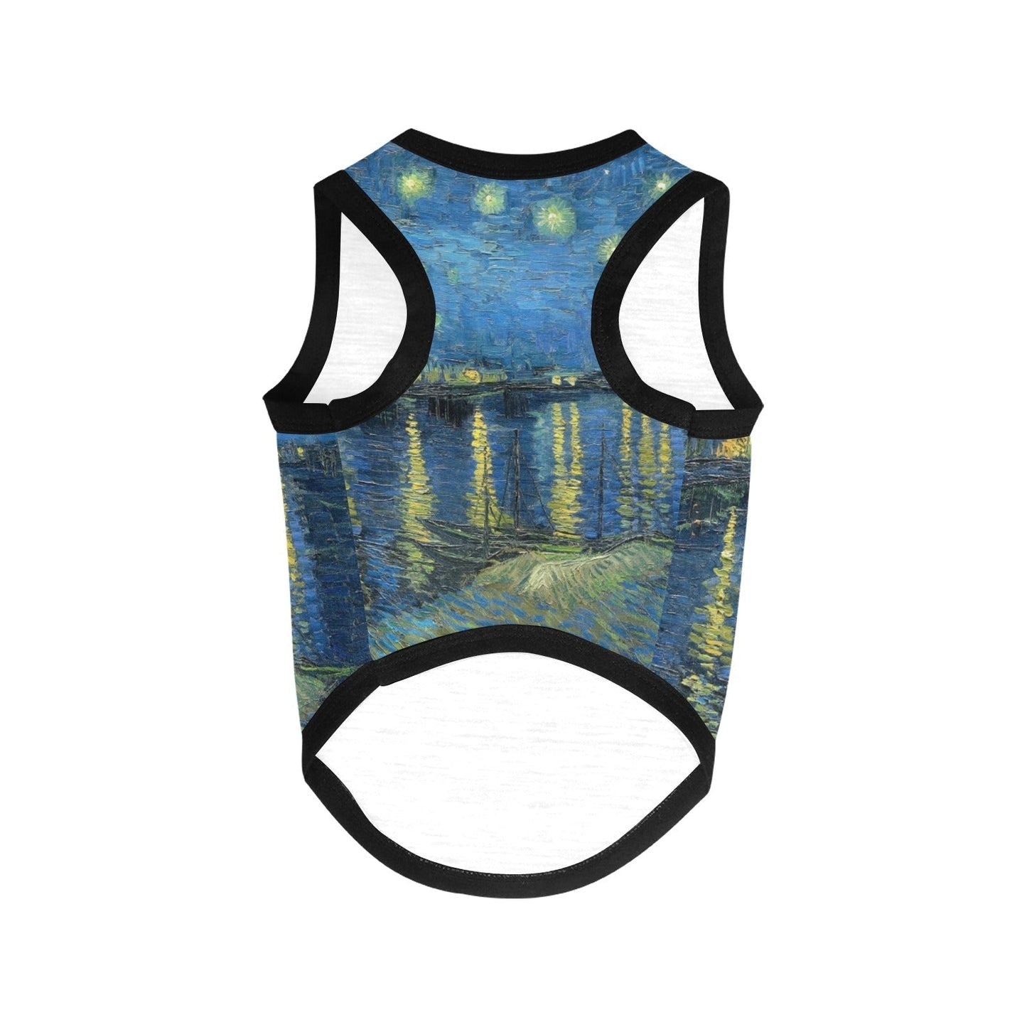Van Gogh Starry Night Over The Rhone Tank Top