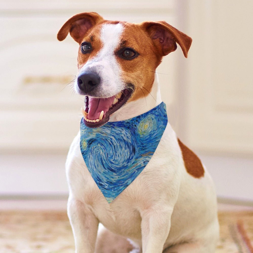 Van Gogh Starry Night Pet Scarf
