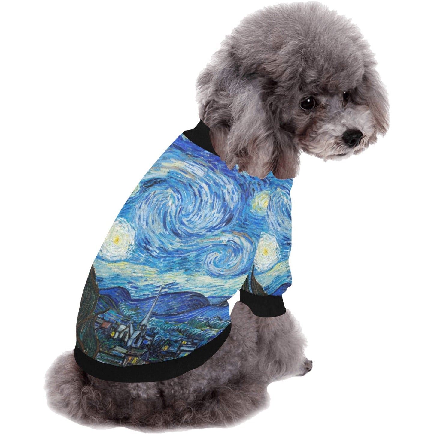 Van Gogh Starry Night Round Neck Shirt