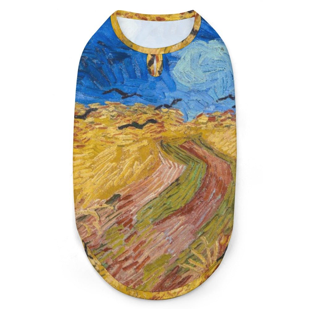 Van Gogh Wheatfield with Crows Pet Vest