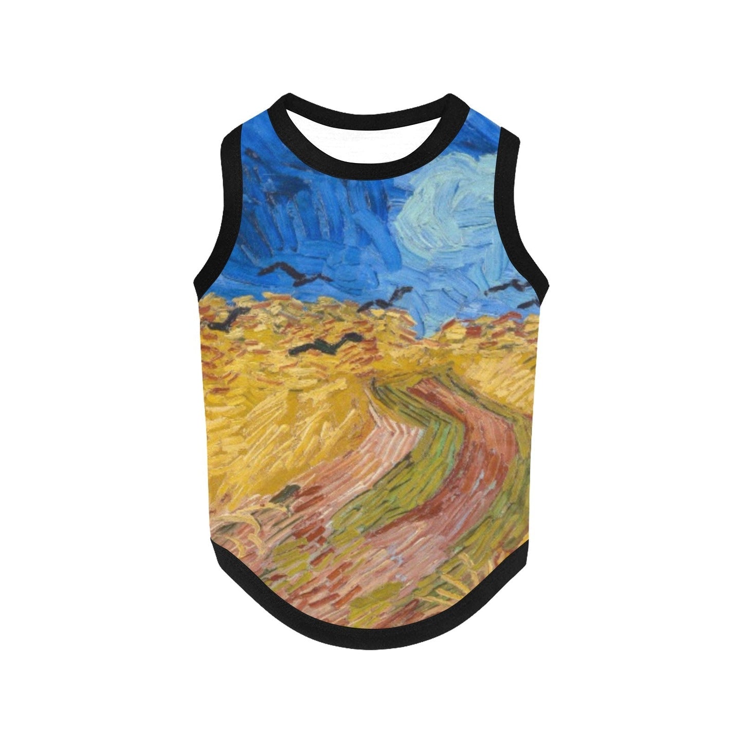 Van Gogh Wheatfield with Crows Tank Top