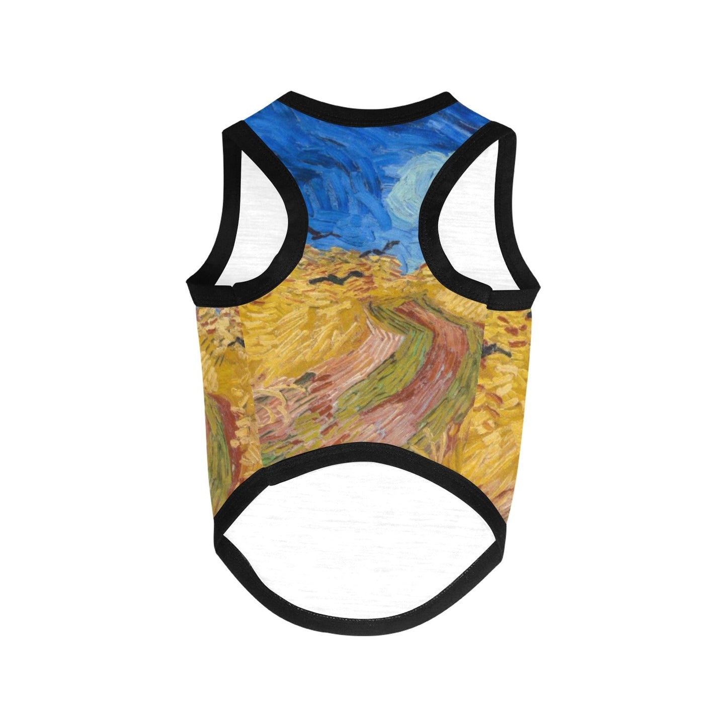 Van Gogh Wheatfield with Crows Tank Top