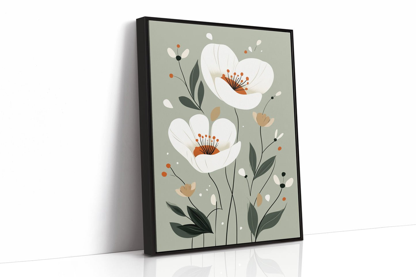 Fleurs Tranquilles - Art Floral Minimaliste