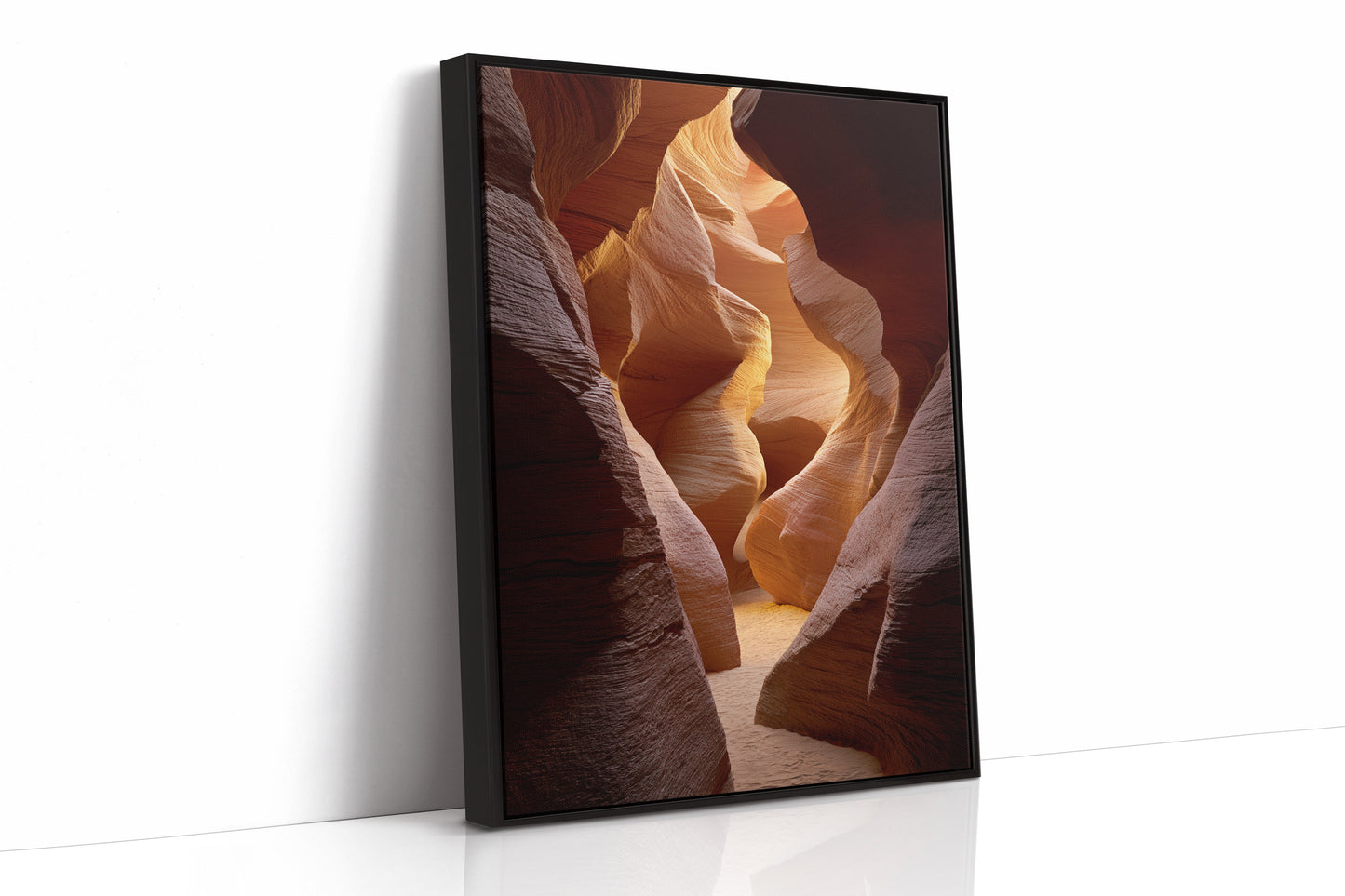 The Canyon's Golden Embrace