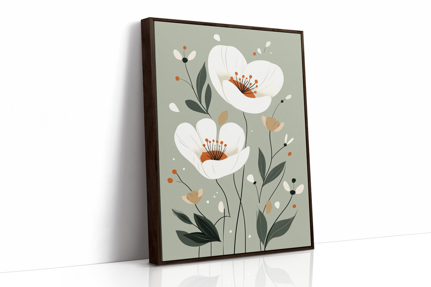 Fleurs Tranquilles - Art Floral Minimaliste