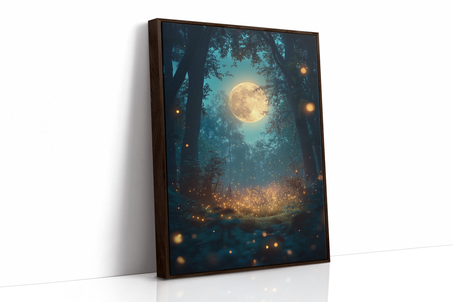 Murmures au clair de lune dans le bosquet